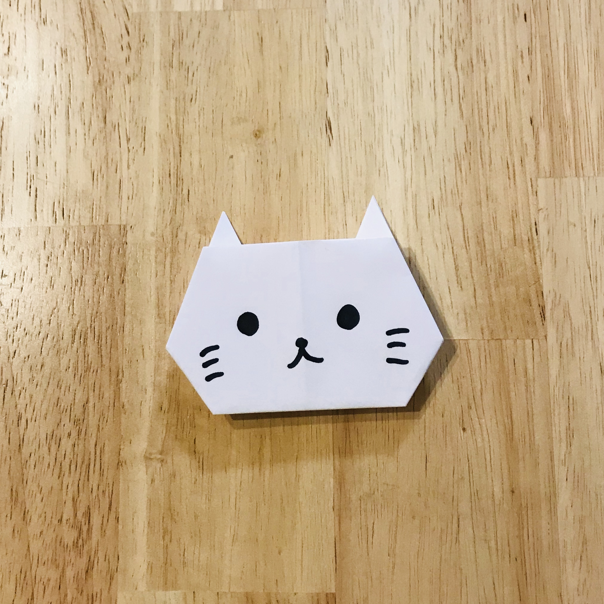 折り紙で動物を作る 初心者に折り紙のねこは難しい サラリーマンパパのトレンドブログ